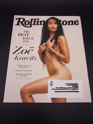 Rolling Stone Magazine Issue 1321 November 2018 Zoe Kravitz Steve Perry Claire - Image 1 of 4