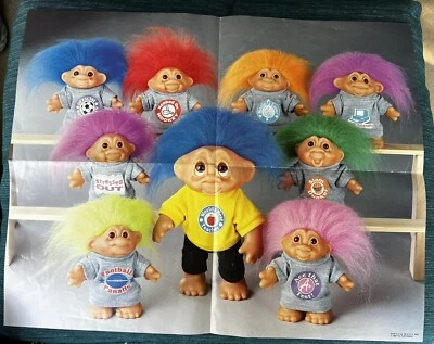 Vintage Norfin Troll Poster 1992 16”W x 20”L - Image 1 of 3