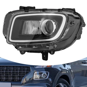 Left Halogen Headlight Fit 2020-2023 Hyundai Venue Driver Side HB3 IncludedBlack - Picture 1 of 18