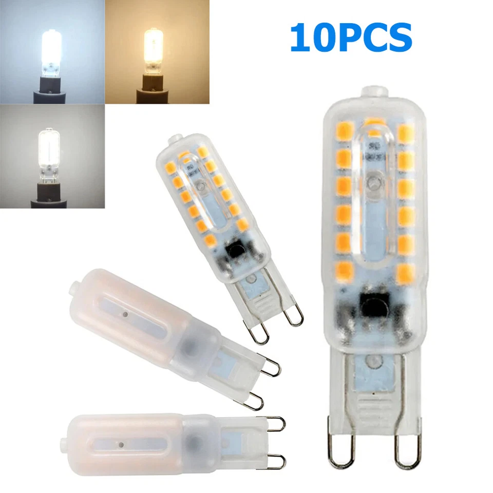 Mini G9 LED Silicone Lamp 7W 110V Cool White Warm Transparent Shell Bulb 2835SMD - Image 1 of 1