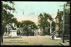Antique Postcard Longfellow Square Portland Maine Me 1908