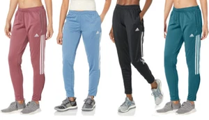Adidas Women's Tiro 3-Stripes Soccer Track Pants, Color Options - Picture 1 of 7