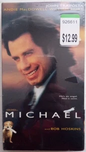Michael, VHS, John Travolta, Andie MacDowell & William Hurt, Brand New, Sealed - Imagen 1 de 9