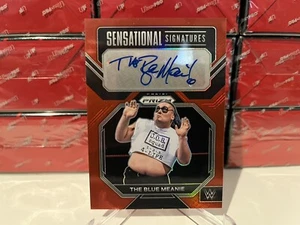 2023 WWE Prizm The Blue Meanie #SN-TBM Red (/99) Sensational Signatures Card - Picture 1 of 1