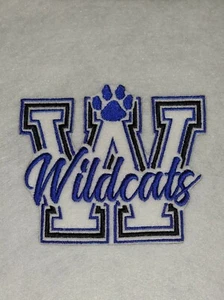 Kentucky Wildcats 4 pollici ferro su toppa con applique ricamata - Foto 1 di 1