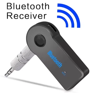 RICEVITORE ADATTATORE AUX BLUETOOTH 5.0 JACK 3.5MM VIVAVOCE AUTO STEREO AUDIO - Zdjęcie 1 z 8