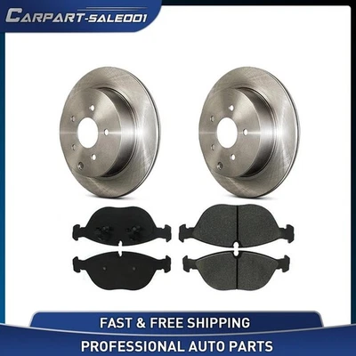 For 2004-2004 Mercedes-Benz E500 C-Tek Front Disc Brake Pad Set Disc Brake Rotor - Image 1 of 4