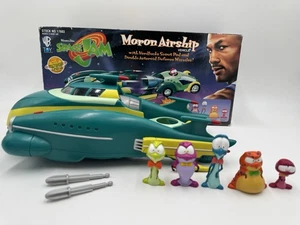 Space Jam veicolo giocattolo MORON AIRSHIP completo Nerdlucks 1996 Warner con scatola - Foto 1 di 18