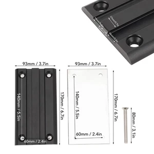 Removable RV Table Leg Bracket Space Saving Sturdy Versatile Removable RV Leg - Afbeelding 1 van 12