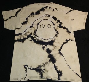 Camiseta Ghost (en la espalda) teñido inverso tie dye ~ talla L - Imagen 1 de 3