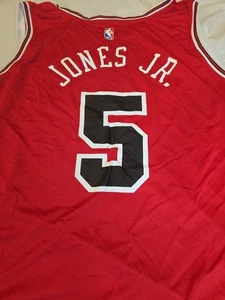 NBA Roy Jones Junior Jersey Bulls No Front Graphic NWOT 2XL - Picture 1 of 8