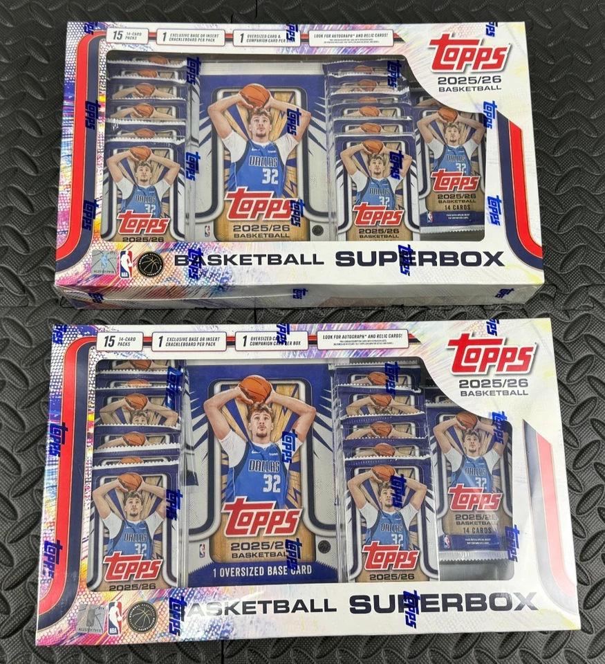 2025 - 26 Topps Basketball NBA Flagship Collection BOX Costco Bundle