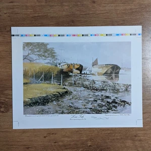 British Coastal Seaside Boat Nautical Vintage Signed By Leon Olin uk - Picture 1 of 6