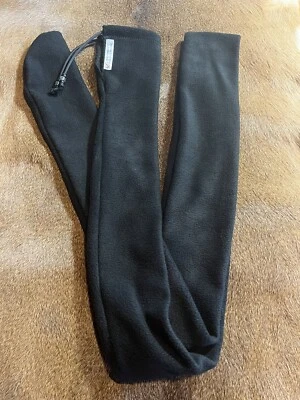 Fleece 66"x 4" Black Recurve Bow Sock Sleeve  Traditional Archery accessories - Image 1 of 3