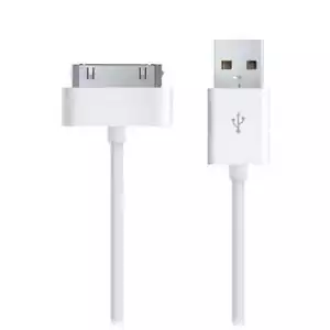 USB Data Sync Cable 30pin Cord Charger for iPhone 4 4G 4S 3GS iPod Nano Touch 4G - Picture 1 of 4