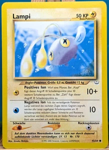 POKEMON - Neo Revelation - Lampi - 42/64 - Non-Holo - alemán - Imagen 1 de 2