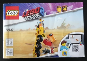 LEGO The LEGO Movie 70823 Emmet's Thricycle! instruction manual only Retired - Foto 1 di 2
