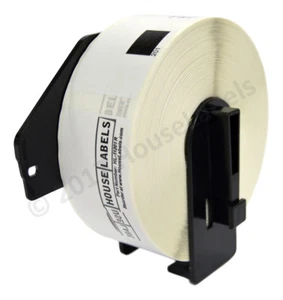 Non-OEM Fits BROTHER DK-1201 REMOVABLE Labels - (43) Rolls of 400 + (1) FRAME - Picture 1 of 7
