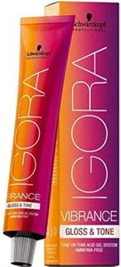 Schwarzkopf Igora Vibrance Gloss & Tone Ammonia Free Tone On Tone Cream 60ML - Picture 1 of 1