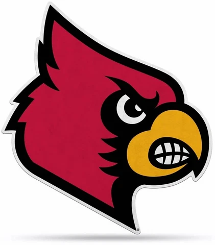 Louisville Cardinals 18" Primary Logo Pennant Soft Felt Cover