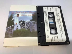 RICHARD LANGELIER Cassette Tape AU JARDIN DE MES REVES 1986 Bonanza 519-29762 - Picture 1 of 4