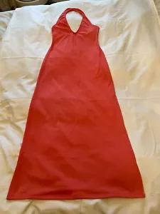 Vestido de playa Victoria's Secret para mujer talla M rosa coral espalda abierta - Imagen 1 de 13