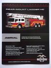 AMERICAN LAFRANCE orig 2006 US Mkt Fire Truck Rear-Mount Ladder Leaflet Brochure