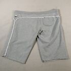 Nike Shorts Adult Extra Large Gray Sweat Pant Outdoors Athletic Cotton Mens U40