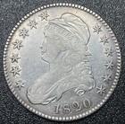 1820 Capped Bust Half Dollar Xf Extra Fine Better Date Early Coin