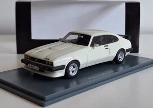 Ford England Capri MKIII Turbo Coupe 1981 White 1:43 Neo 43328 EXTREMELY RARE!! - Picture 1 of 17