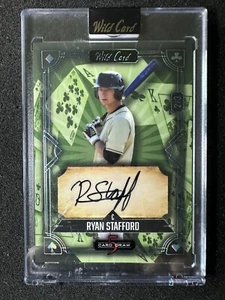 2024 WILD CARD Baseball 5 CARD DRAW AUTO RYAN STAFFORD #2/3 - Bild 1 von 2