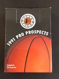 1991 Star Pics Pro Prospects Basketball Complete 72 Card Set Factory Sealed NEW - Picture 1 of 7
