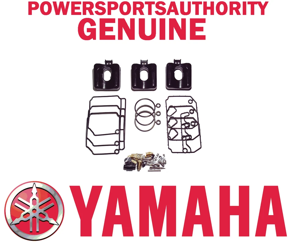 1989-2006 Yamaha Outboard OEM Carburetor Repair Kit 40hp 50hp 6H4-W0093-04-00 - Image 1 of 1