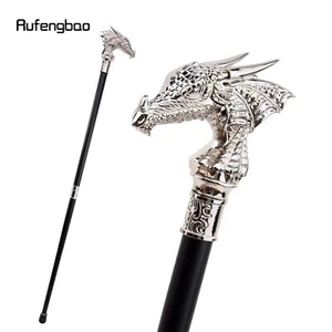 Vintage Steel Dragon Designer Handle Antique Style Victorian Cane Walking Stick - Picture 1 of 10