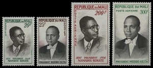 Mali 1961 - Mi-n.o 21-24 ** - Estampillada sin montar o nunca montada - político - Imagen 1 de 1