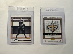 Panini Instant 2022 "Black & White Rookies" #BW6 CHRIS OLAVE RC 1/649 - Imagen 1 de 3