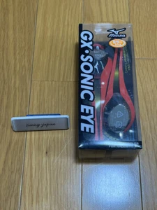 Mizuno Schwimmbrille GX SONIC EYE gepolstert/Spiegelt N3JE600162 rot von JP g46 - Bild 1 von 8