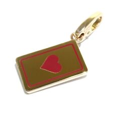 Auth Cartier Trump Charm B3034800 18K Rose Gold Red FK0098 Pendant Head