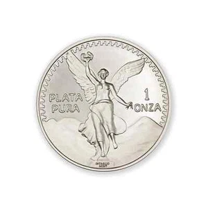Ronda de Plata México Libertad Homenaje 1 Oz 999 1821-1947 Centenario Plata ONZA - Imagen 1 de 3