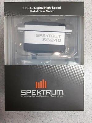 Spektrum RC S6240 Digital Steel Gear High Speed Low Profile Servo SPMSS6240 New! - Image 1 of 3