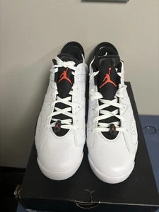 Size 12 - Air Jordan 6 Retro Golf Low White Infrared - Picture 1 of 12