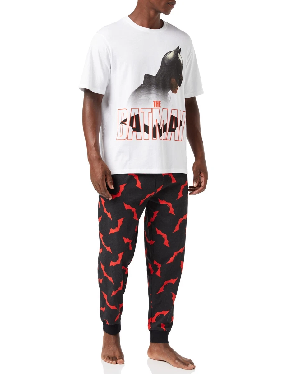 Conjunto De Pijama Con Camiseta + Pantalón 'Batman' - 2 Piezas - AZUL