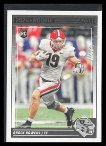 2024 Score Rookie #310 Brock Bowers Las Vegas Raiders Football Card - Picture 1 of 2