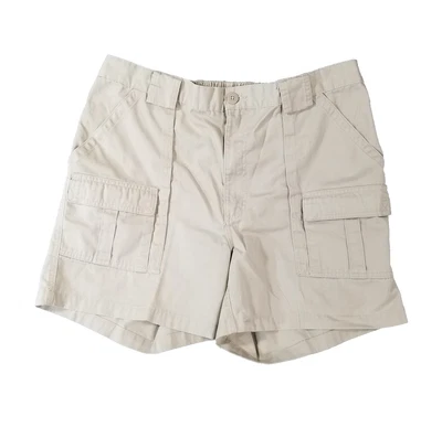 Pantalones Cortos Carga Weekender Para Hombre Talla 40 Caqui Tostado Bolsillos Exterior Calce Relajado Informal Foto 1 de 4