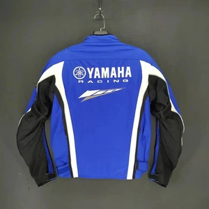 Yamaha Motorcycle Riding Motorbike Racing Mesh Fabric Bikers Summer Jacket - Picture 1 of 4