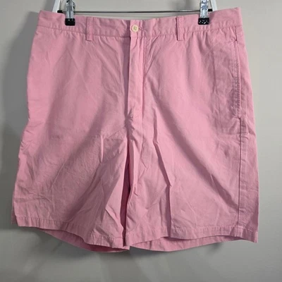 Shorts chino casual golfe rosa masculino Vineyard Vines Links tamanho 36 - Imagem 1 de 4