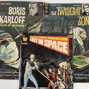 Vintage Comic 3 Stück Horror Sci-Fi Lost in Space The Twilight Zone - Bild 1 von 7