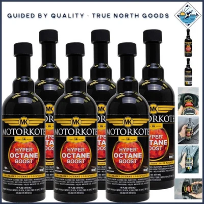 Hyper Octane Boost Fuel Treatment 16oz 6-Pack: Clean Fuel & Engine Protection - Image 1 of 4