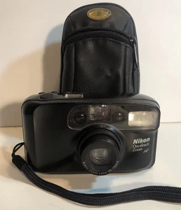 Nikon One Touch Zoom AF 35mm Point & Shoot Film Camera 38-70mm W/case - Tested - Picture 1 of 7