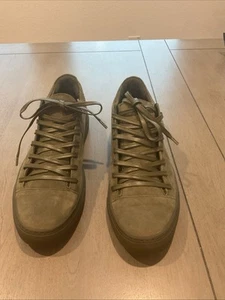 John Varvatos 315 Leather Sneakers Mens 9.5 - Picture 1 of 22